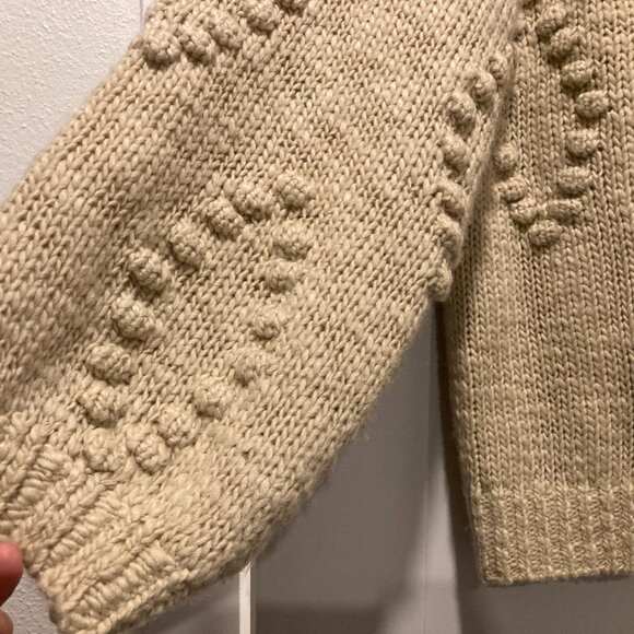 Lucky Brand | Cream Bauble Cardigan | Small - Picture 2 of 11
